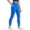 CRZ YOGA Ragazza Butterluxe Leggings con Tasches Blu Scintillante L