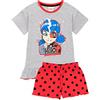 Miraculous Pigiama miracolosa Girls Ladybug Supereroe T-Shirt & Long o Shorts Pjs
