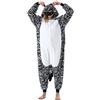 ULEEMARK Pigiama Anime Cosplay Halloween Costume Attrezzatura Adulto Animale Onesie Donna Uomo Unisex M