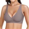 HBselect Reggiseno Senza Ferretto Profondo V Reggiseno Donna