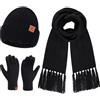 Bequemer Laden Sciarpa Donna Invernale Cappello Berretto Guanti Touchscreen