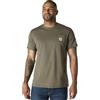 Carhartt T-shirt da uomo Force Relaxed Fit di peso medio a maniche corte con tasca, Basilico erica, XX-Large