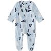 adidas Baby Girls and Baby Boys Coverall (9 Months, Sky Tint ABC)