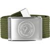 Fjällräven FJALLRAVEN 86978-620 1960 Logo Belt Cintura Unisex Adulto Green Taglia OneSize
