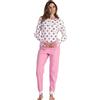 o-day Coconuda Pigiama Donna Invernale Lungo 100% Caldo Cotone Interlock in Scatola Idea Regalo di Natale Pigiama Donna Cotone Lungo Adulto Ragazza Fantasie Eleganti