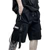XYXIONGMAO Techwear - Pantaloncini Cargo da Uomo Cyberpunk Hip Hop Gotico Giapponese Streetwear Uomo Tech Wear Tattico Goth Pantaloni