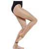 Silky Ragazze 1 paio danza Shimmer della staffa Collant in 2 colori - 9-11 anni - luce Toast