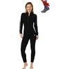 Merino.tech Completo Lana Donna Merinos + Calzini Leggero, Medio, Pesante | Set intimo termico e funzionale leggero/medio/pesante, per sci, trekking e outdoor, traspirante