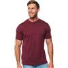 Merino.tech T Shirt Lana Merino - Intimo Termico Uomo Lana Merinos - Maglietta Trekking Uomo con Strato Base Leggero (Burgundy Henley, Small)