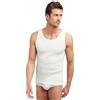 Jockey Shirt senza maniche di JOCKEY / Fino Tgl 5XL - Bianco Costina doppia - cotone, bianco, bianco, 100% cotone 100% cotone, Uomo, XL
