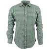 TR Martha Camicia tradizionale bavarese da uomo Oktoberfest camicia a maniche lunghe a quadri in cotone Comfort Fit rosso, verde, blu S-3XL, verde, M
