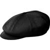 Kangol Berretto Tropic Spitfire Newsboy Cappellino da Donna L (58-59 cm) - Nero