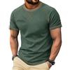 Halfword T Shirt Uomo Maniche Corte Colletto Rotondo | Traspirante, Elasticità, Top Estivi,Sport Maglietta,Uomini T Shirt,Slim Fit,Base Tshirt,Stile Quotidiano, Stile Casual