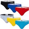Channo Boxer o Slip per Bambini, in Cotone, Tinta Unita o con Stampa - Confezione da 6, Boxer Liscio, 16-18 Anni