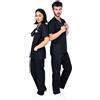 Mazalat Work Wear Scrub Medico Donna - Completo Unisex Casacca e Pantaloni | Divise Sanitarie Donna Cotone | Traspirante e Comodo per Medici, Infermieri, OSS e Personale Sanitario