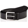 Calvin Klein Jeans Classic Buckle Belt 35MM Cintura, Black, 110 cm Uomo