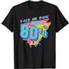 tiorhooe Maglietta da uomo anni '80 Retro Party T-Shirt Back to The 80's Shirts I Love 80s Tshirt, Nero 1, M