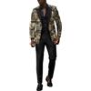 Generico Abito da Uomo in 2 Pezzi Formale da Matrimonio Affari Blazer E Pantaloni Elegante Smoking Cerimonia Completo da Uomo Dinner Business Abito da Sposa Slim Fit Wedding Cerimonia Abiti da Lavoro
