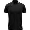 GIVOVA Polo Cotone Piquet Action Nero/Bianco Tg. XL