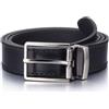 COTIDI Cintura in pelle bovina larga 3 cm Made in Italy regolabile