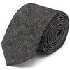 BRERA 67 Cravatta Uomo Elegante in Lana e Seta | Cravattino per Completo 148x8 | Cravatte Slim per Vestito da Cerimonia e per Abiti da Lavoro