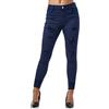 Elara Jeans da Donna Vita Alta Distrutti Chunkyrayan MEL0275-1 Navy-50