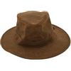Romney's ROMNEYS Wax Cotton - Cappello da pioggia in cotone cerato, per uomo e donna, impermeabile, per attività all'aria aperta e da caccia, classico stile country, ideale per sport, pesca e tempo libero