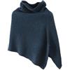 LIUYUYOUGO Coprispalle Donna Elegante Mantella Da Donna Calda Con Spalle Scoperte In Lana Merino Corta Lavorata A Maglia Poncho Invernale Termica In Maglia A Coste Scaldacollo Collo Alto Top Con Spa