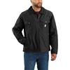 Carhartt Montana Rugged Flex Duck Relaxed Fit Giacca isolata da uomo, nero, Small