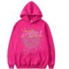 CheJooe Felpa da donna con cappuccio Y2k Stampa Lettera Oversize Felpa a maniche lunghe da uomo Casual Baggy Pullover HoodiesTops Coppie Autunno Felpe Cappotti Abbinati Vestiti Streetwear