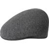 Kangol Coppola 504 Pepe Donna/Uomo - Cappellino da Uomo Berretto Piatto in Lana con Visiera Estate/Inverno Primavera Estate Autunno Inverno