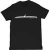 Generic SL Roadster R107 - T-shirt classica vintage con silhouette Roadster, nero, 3XL