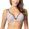 Vivisence Reggiseno Non Imbottito Comodo Classico 1077, Grigio,3C