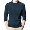 Generic Maglione Girocollo Ciniglia Uomo Slim Fit Caldo Pile Pullover Felpe Regolari Maglioni Invernali Lavorati A Maglia