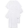 Calvin Klein, Biancheria Intima, Multipack con Magliette Intime in Cotone con Scollo a V White Large