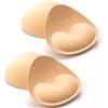 Nimiah 2 paia di inserti impermeabili per reggiseno, push-up, imbottiti, per bikini e reggiseno sportivo