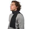 DALLE PIANE CASHMERE Mini Sciarpa Uomo 100% Cashmere - Antracite