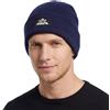 TOP-EX Berretto invernale per corsa e golf, per teste grandi, traspirante, pile blu navy, XL/XXL