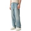 Modeewel Jeans da uomo Baggy Jeans Hip Hop Vintage Straight Leg Denim Pantaloni Teenager Ragazzi Streetwear Y2K Jeans Relaxed Fit Oversized Moda Cargo Jean per adolescenti, Celeste., S