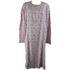 Linclalor Camicia Notte Caldo Cotone Taglie Forti Manica Raglan (64, Rosa)