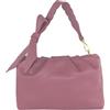 modamoda de - T254 - ital. Borsa da donna piccola in pelle, rosa antico, s