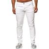 Elara Jeans Uomo Pantaloni Slim Fit Denim Stretch Chunkyrayan 16533-Weiss-31W / 30L