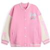 Barbie Giubbotto bomber da ragazza | Giacca college per bambini Dream Team con stampa grafica in rosa | Giacca da baseball con cerniera per bambini Classe del 1959 | Regalo di merchandise