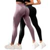 MJGkhiy 2 Pack Leggins 3D Anticellulite Donna,Sportivi Fitness Leggins 3D Compressione Graduata Push Up - Palestra Leggings -Lipedema Sculpture Leggings Sportivi Yoga e Uso Quotidiano