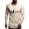 Leif Nelson Maglione da Uomo Girocollo Felpa LN-8129