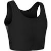 XUJI Transgender FTM Zip Up Traspirante Mezza Binder (B, 3XL)