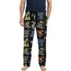 Marvel X-Men Character Pigiama Lounge Pantaloni, nero, XXL