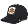 Goorin Bros. Cappello da Camionista Unisex Tutta Tela por The Farm, Nero (King 100), Taglia Unica