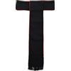 BLESSUME Sacerdote Soutane Cintura in vita per Liturgia Clero Pregare(XL, solo cintura nera 2)