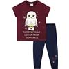 Harry Potter Pigiama a Maniche Corta per Ragazze Hedwig Blu 9-10 Anni